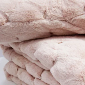 Coperta Plaid Courmayeur ACCA24 con cuscino  singolo rosa