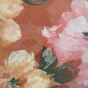 Completo lenzuolo SOMMA Camelia var. rame matrimoniale