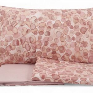 Completo lenzuolo FAZZINI Bolle matrimoniale var.rosa