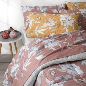 Completo lenzuolo letto SOMMA matrimoniale Rose
