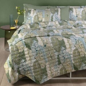 Trapuntino FAZZINI quilt Cactus matrimoniale verde